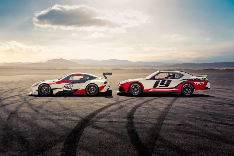 Illustration for article titled This Photo Perfectly Illustrates What NASCAR Looks Like Vs. What NASCAR Could Look Like